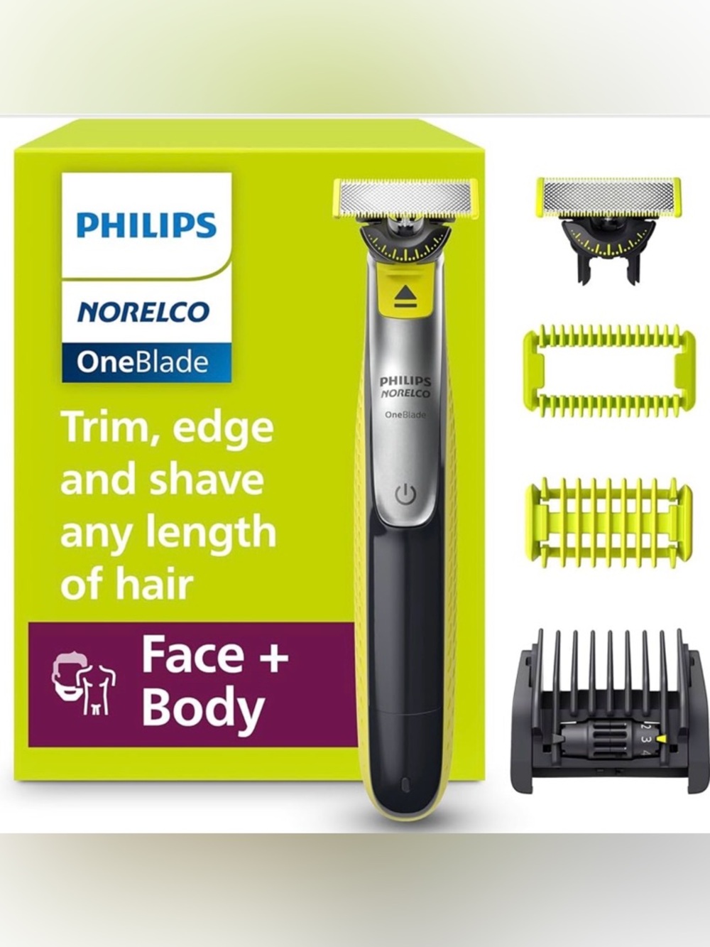 Philips Norelco OneBlade Electric Trimmer